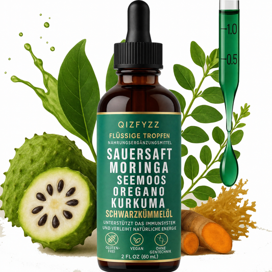 Qizfyzz Soursop Bitters Flüssige Tropfen 10-in-1