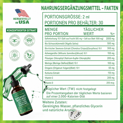 Qizfyzz Soursop Bitters Flüssige Tropfen 10-in-1