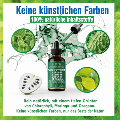 Qizfyzz Soursop Bitters Flüssige Tropfen 10-in-1